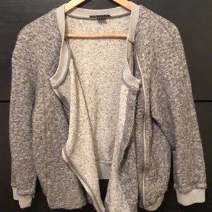 Theory lightweight side zip sweater
